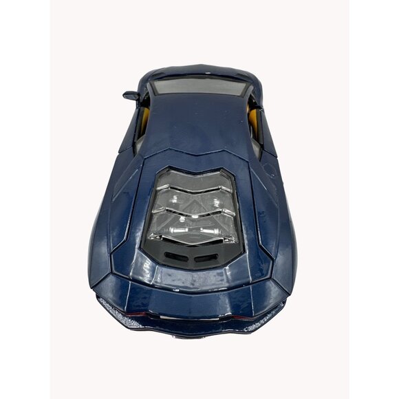 Maisto Lamborghini Aventador LP7004 Diecast Model Car 124 Scale Blue Collectible - Picture 4 of 9